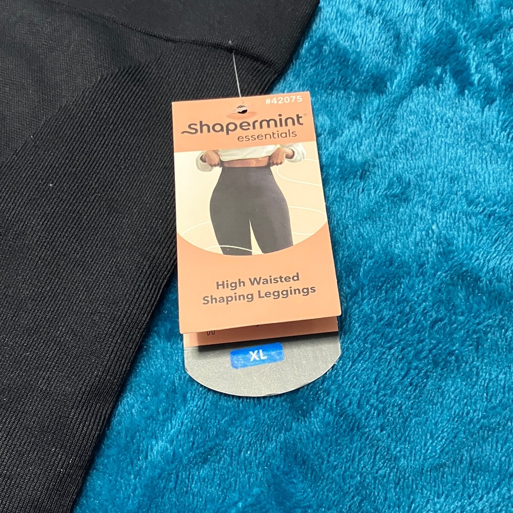 Shapermint High-Waisted Shaping Leggings Sz XL Black - Picture 6 of 8